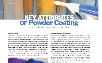 Key Attributes of Powder Coating
